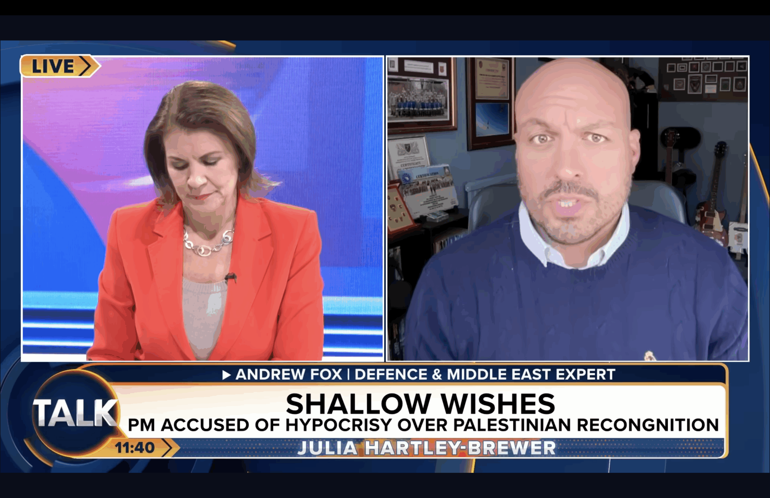 Andrew Fox Speaks To Julia Hartley Brewer About The UK Canada France andrew-fox-speaks-to-julia-hartley-brewer-about-the-uk-canada-france